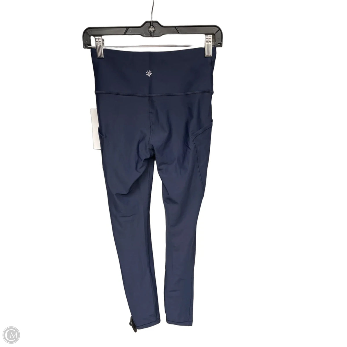 Athletic Leggings By Athleta In Navy, Size: S