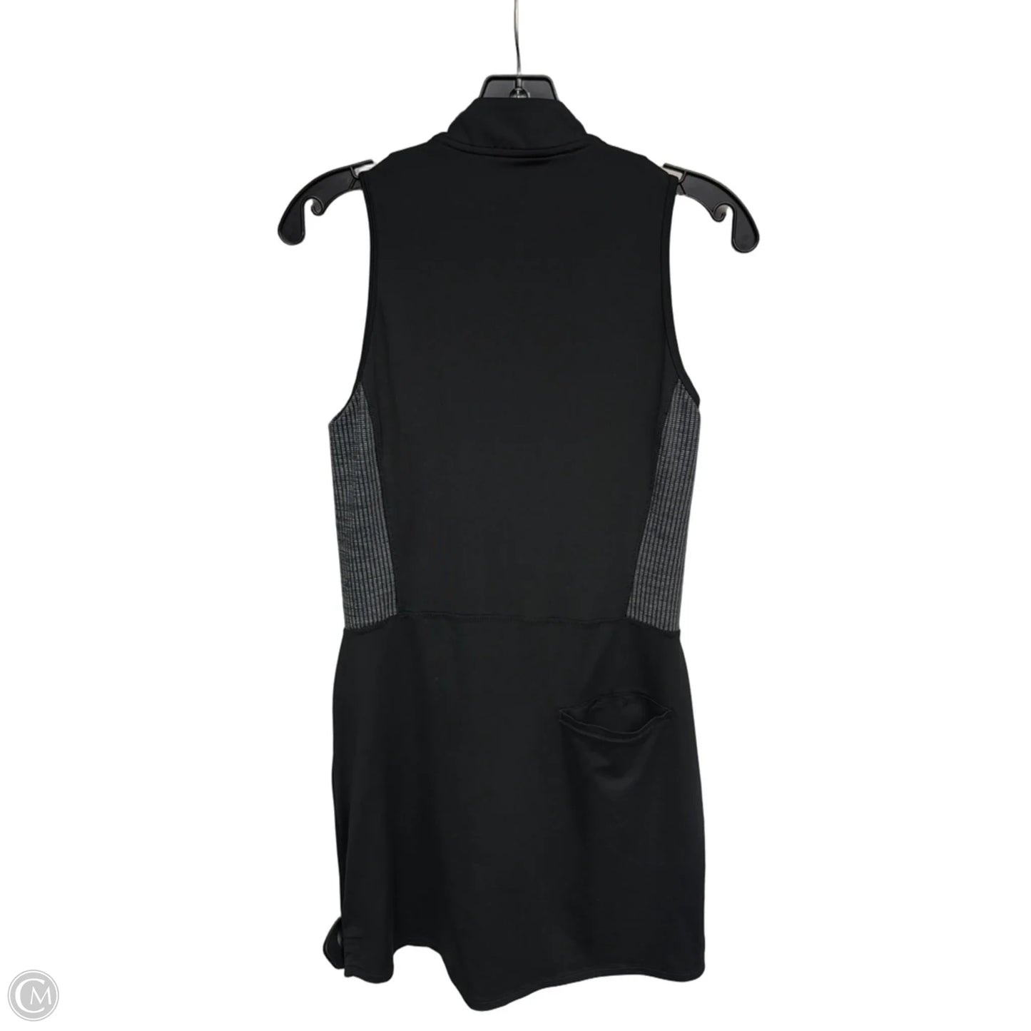 Athletic Dress By Adidas In Black, Size: S