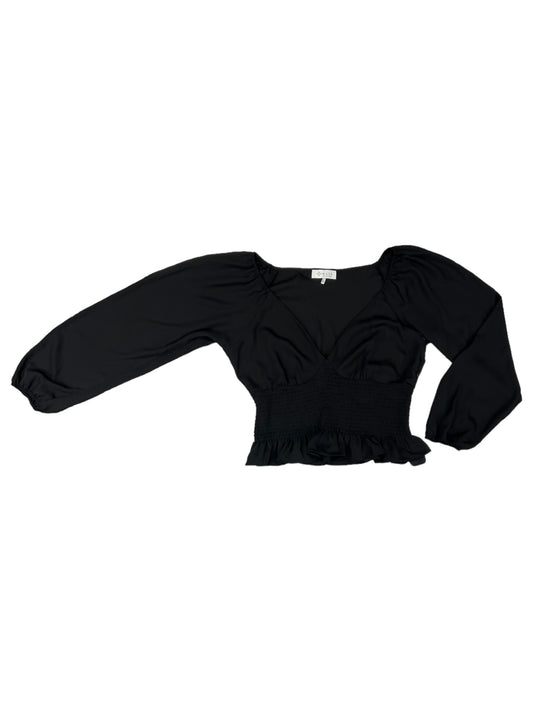 Black Top Long Sleeve Wayf, Size Xl