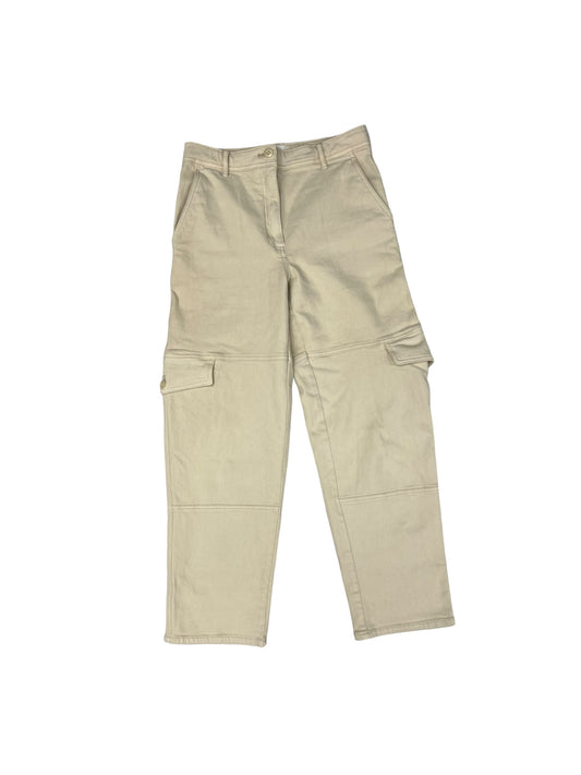 Cream Pants Cargo & Utility Wilfred, Size 8