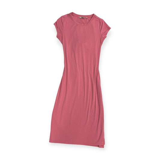 Pink Dress Casual Midi Athleta, Size S