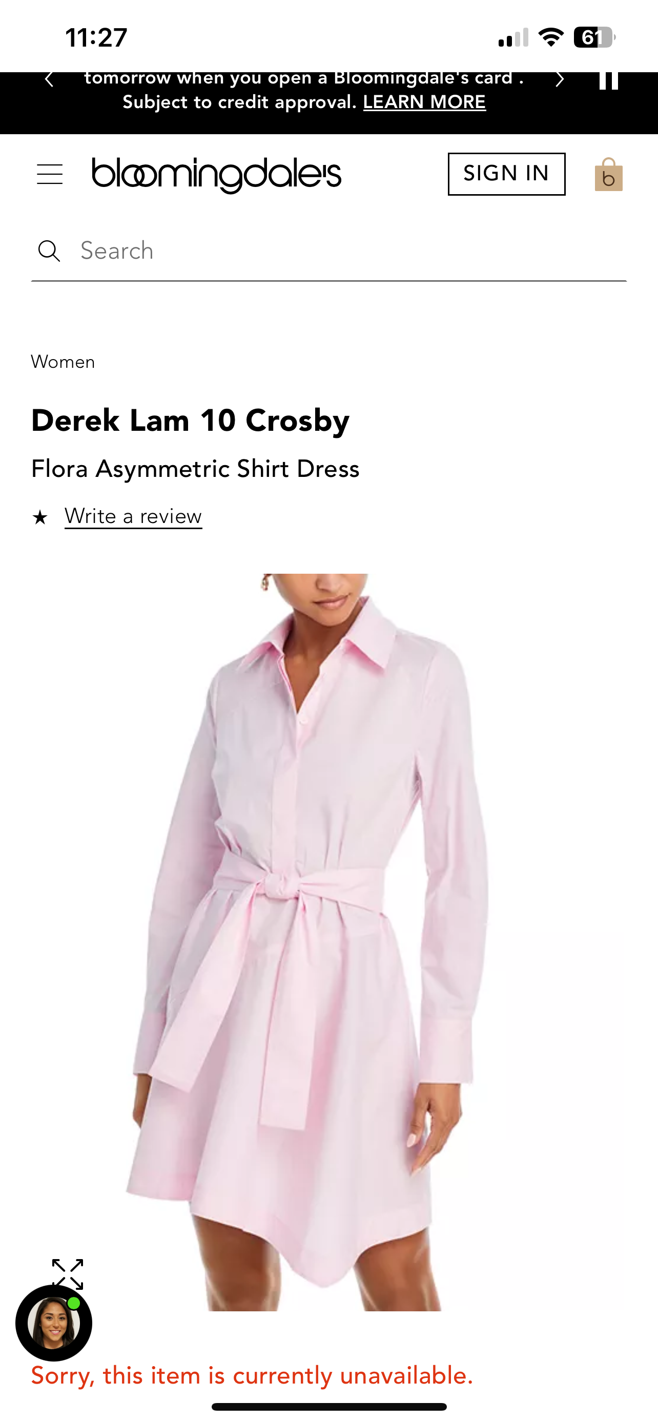 Dress Work By Derek Lam In Pink, Size: L