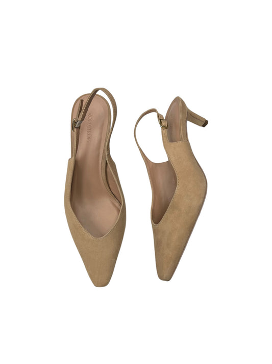 Shoes Heels Kitten By Nordstrom In Tan, Size: 7