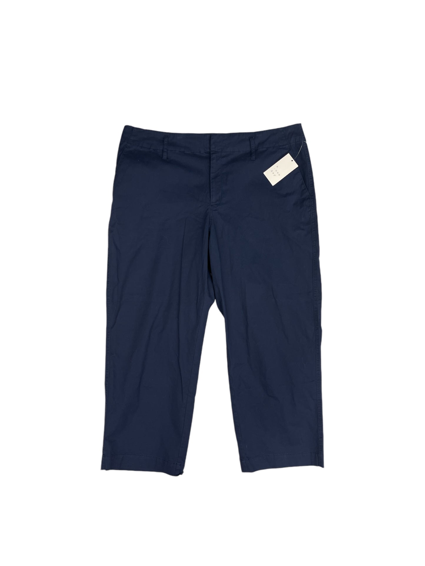 Pants Cropped By A New Day In Navy, Size: 16