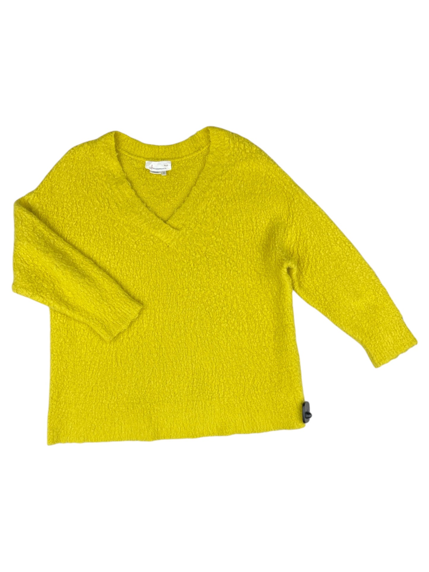 Sweater By Anthropologie In Yellow, Size: M