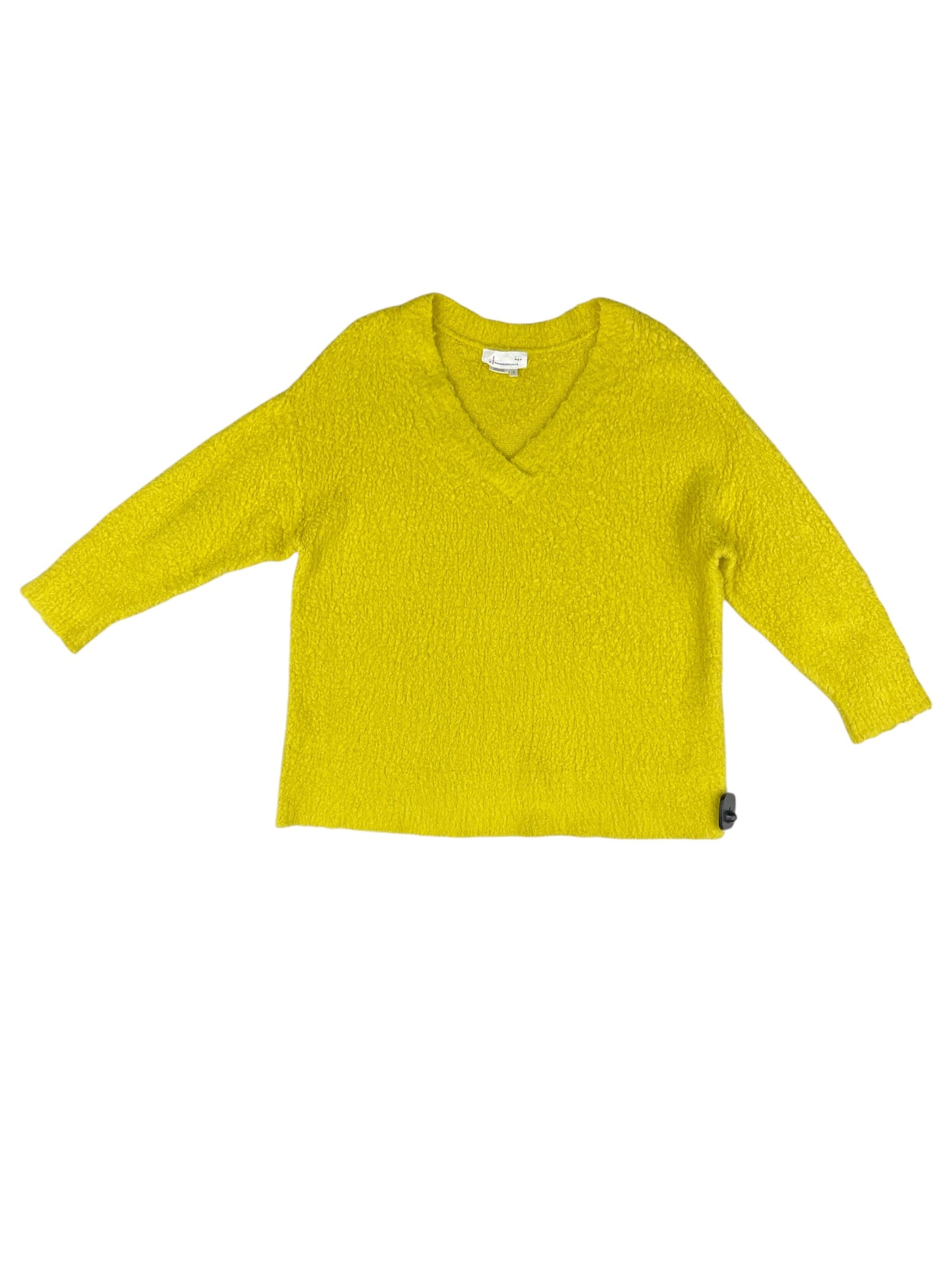 Sweater By Anthropologie In Yellow, Size: M