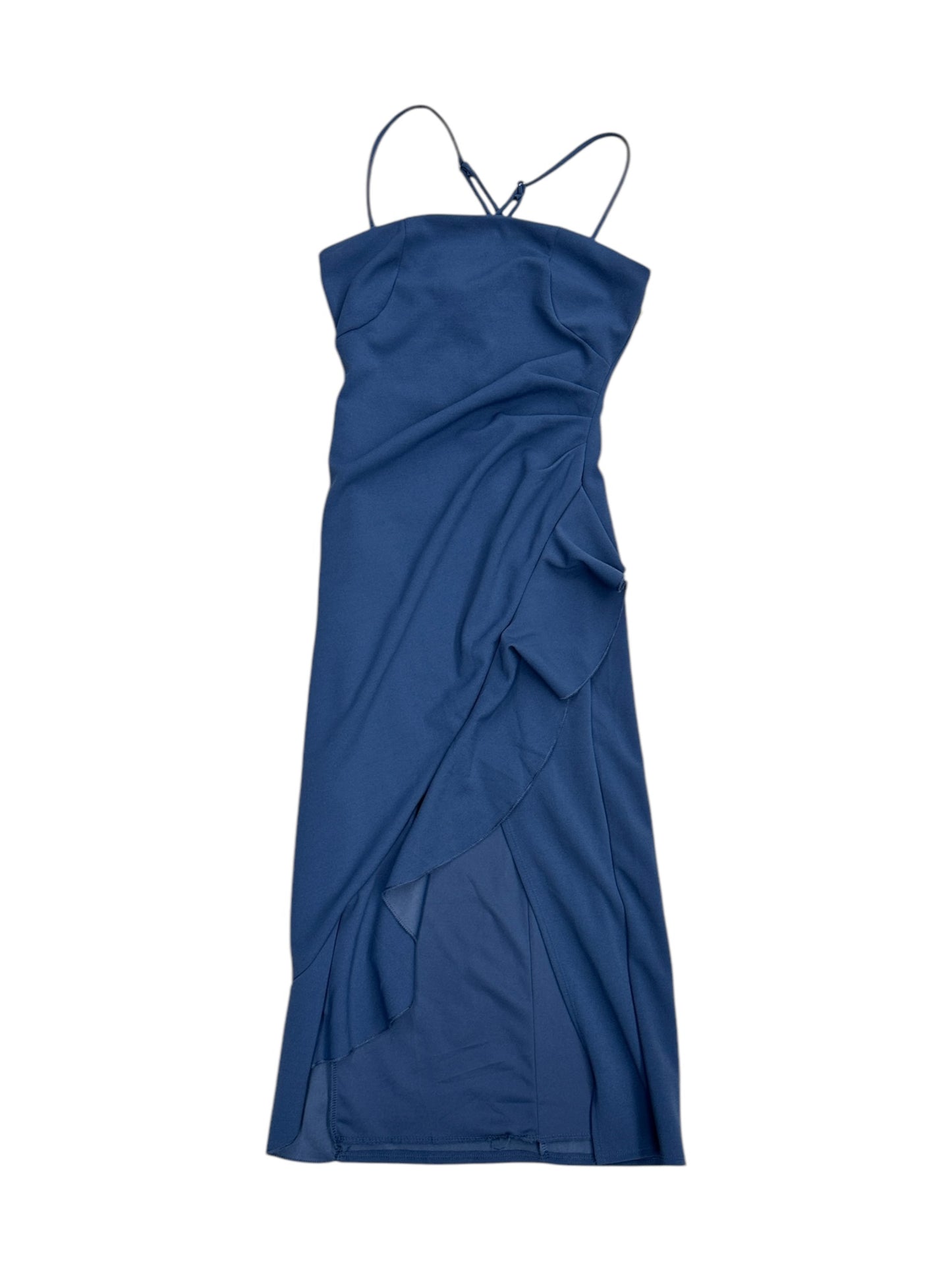 Dress Party Long By Clothes Mentor In Blue, Size: S