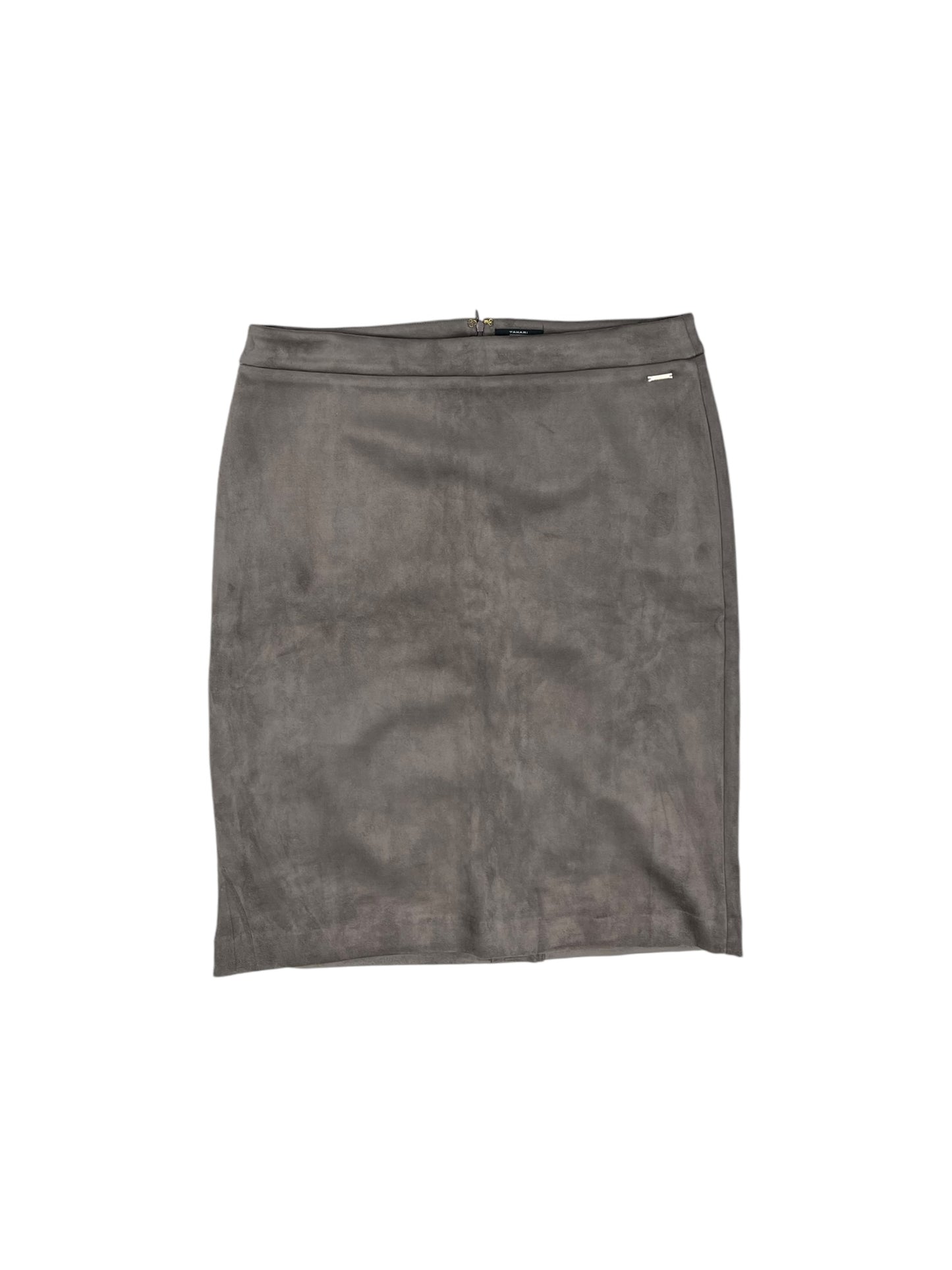 Skirt Midi By Tahari By Arthur Levine In Brown, Size: Xl