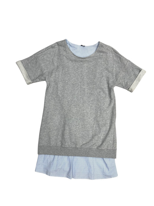 Dress Casual Midi By Theory In Grey, Size: Xs