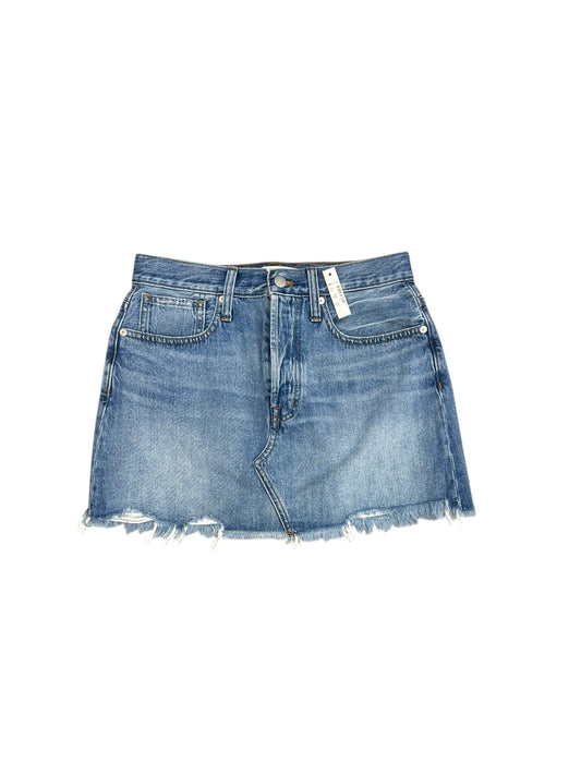 Skirt Mini & Short By Madewell In Blue Denim, Size: 26