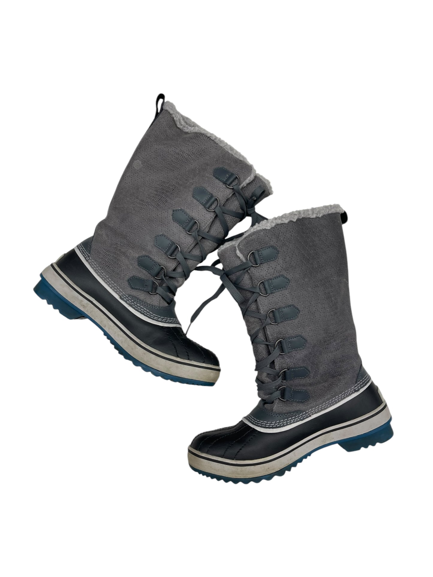 Boots Snow By Sorel In Grey, Size: 7