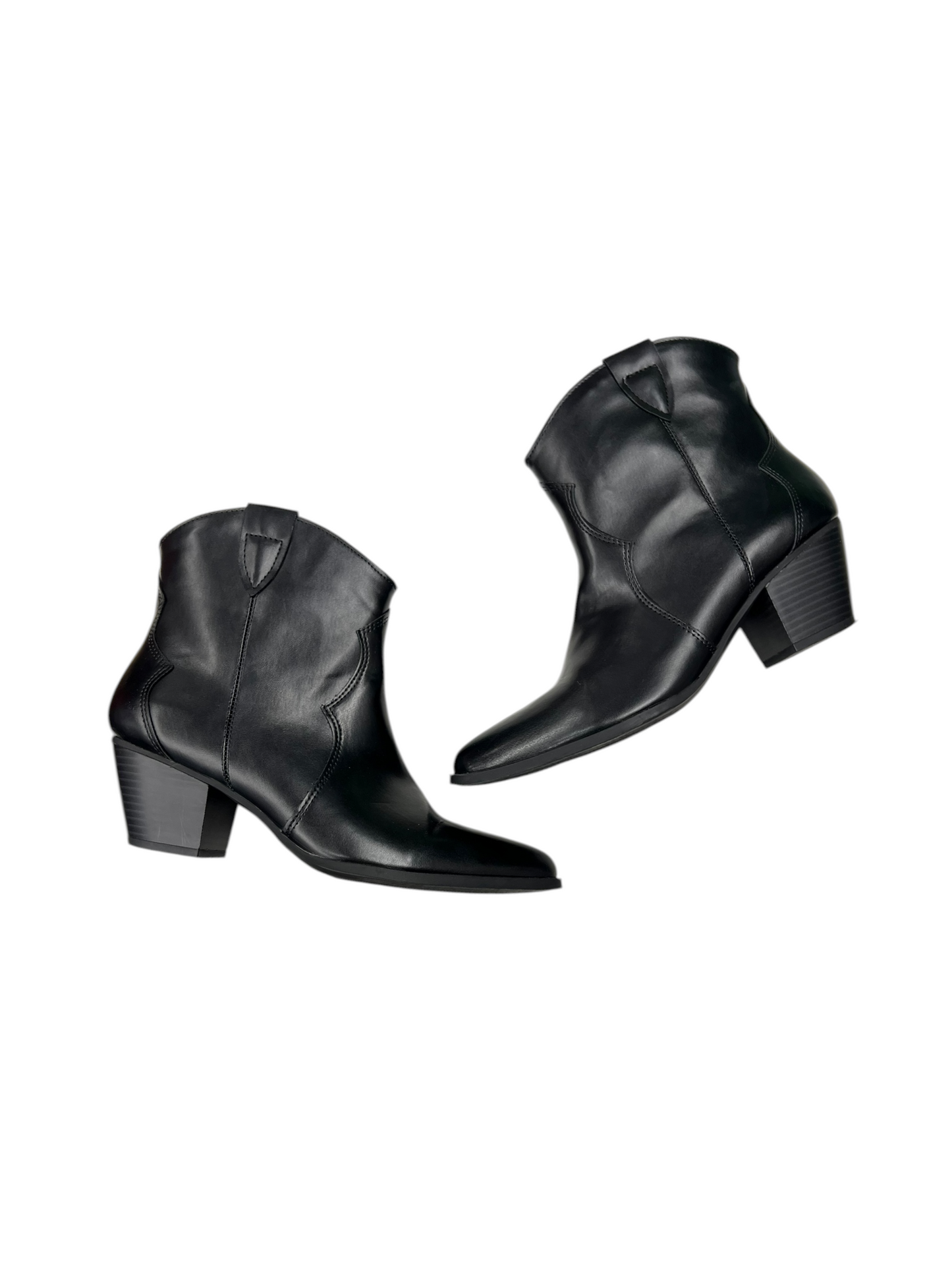 Boots Ankle Heels By Gap In Black, Size: 9