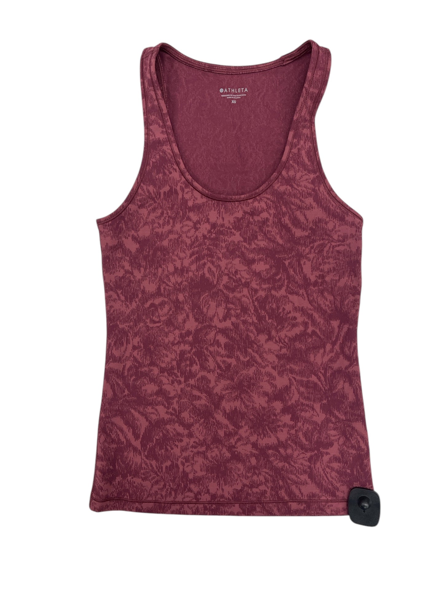 Athletic Tank Top By Athleta In Red, Size: Xs