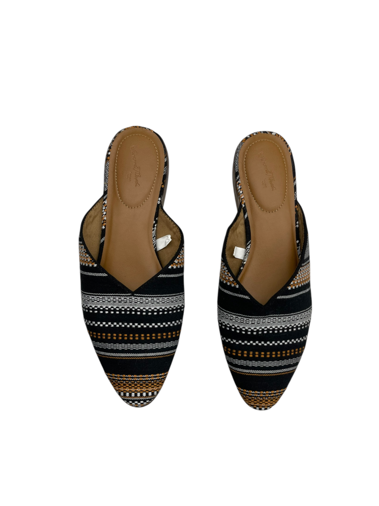 Shoes Flats By Universal Thread In Black & Brown, Size: 9