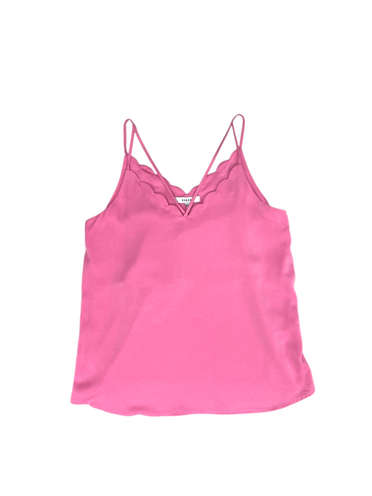 Top Sleeveless By Ro & De In Pink, Size: S