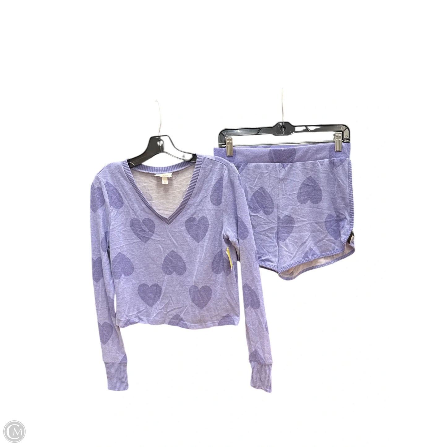 Pajamas 2pc By Colsie In Purple, Size: S