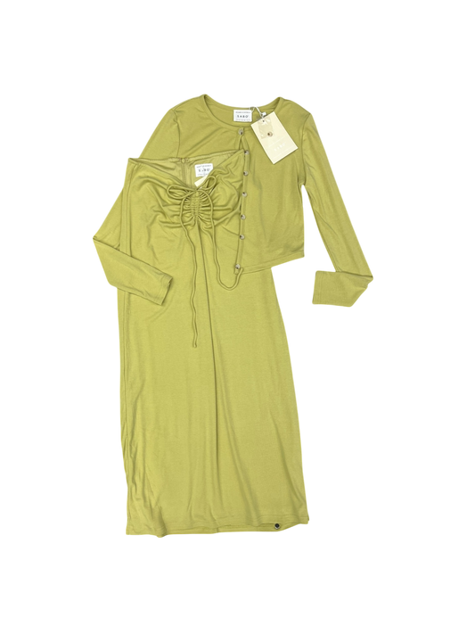 Dress Set 2pc By SABO In Green, Size: M