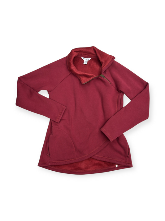 Athletic Sweatshirt Crewneck By Athleta In Red, Size: S