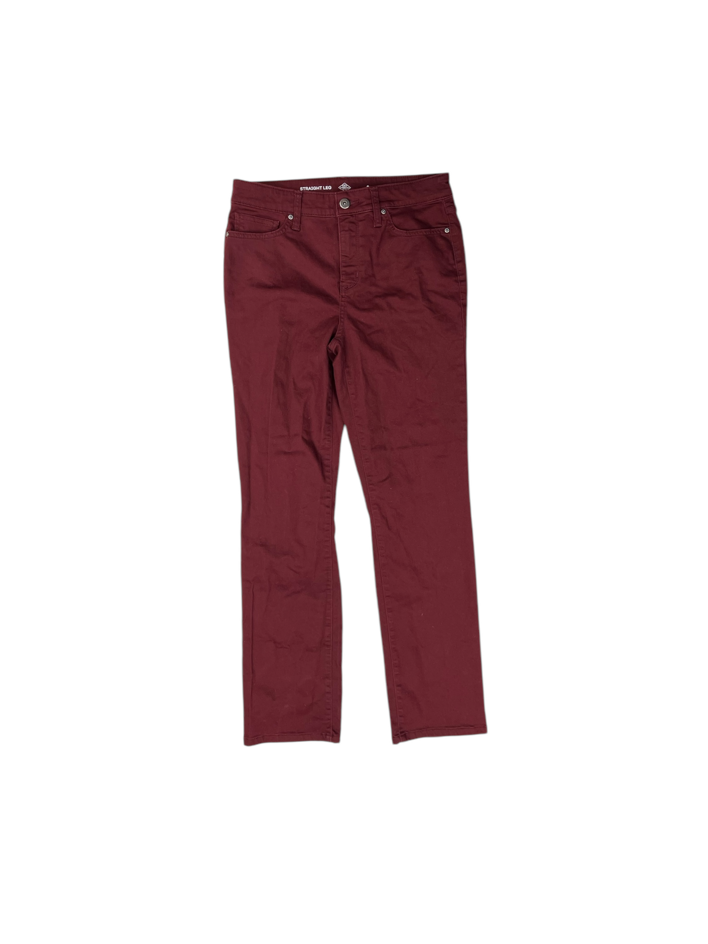 Pants Chinos & Khakis By St Johns Bay In Red, Size: 8