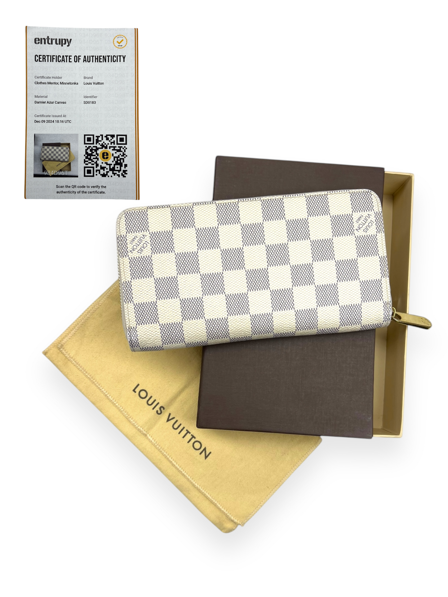 Wallet Luxury Designer By Louis Vuitton, Size: Large