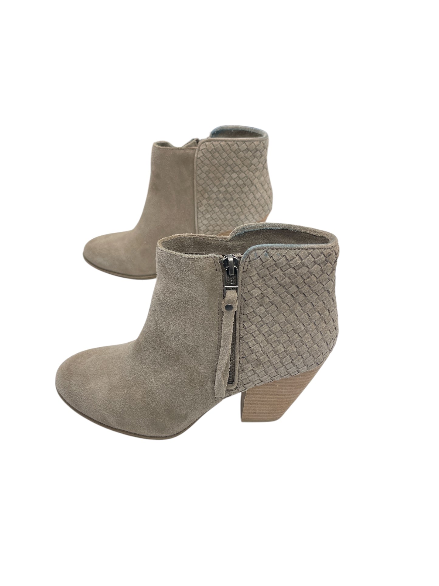 Boots Ankle Heels By Sole Society In Grey, Size: 8.5