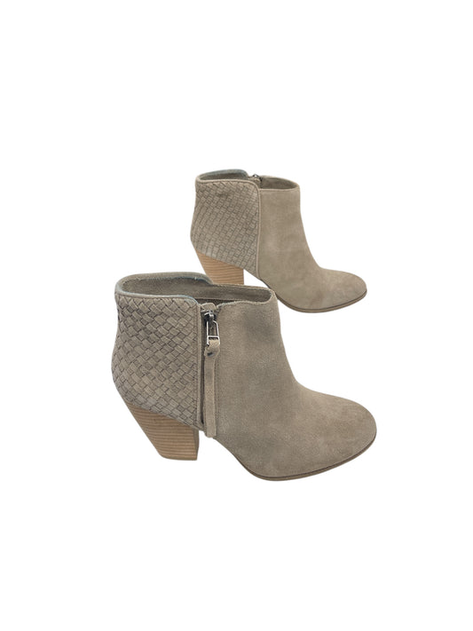 Boots Ankle Heels By Sole Society In Grey, Size: 8.5