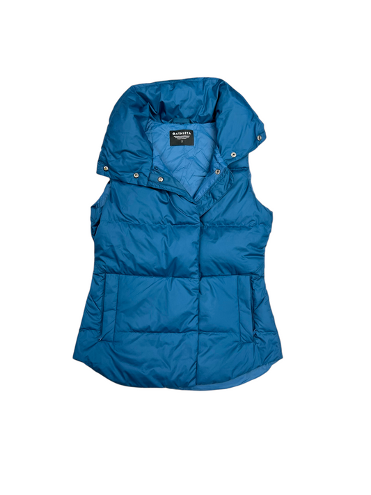 Vest Puffer & Quilted By Athleta In Teal, Size: S