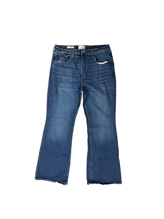 Jeans Flared By Universal Thread In Blue Denim, Size: 14