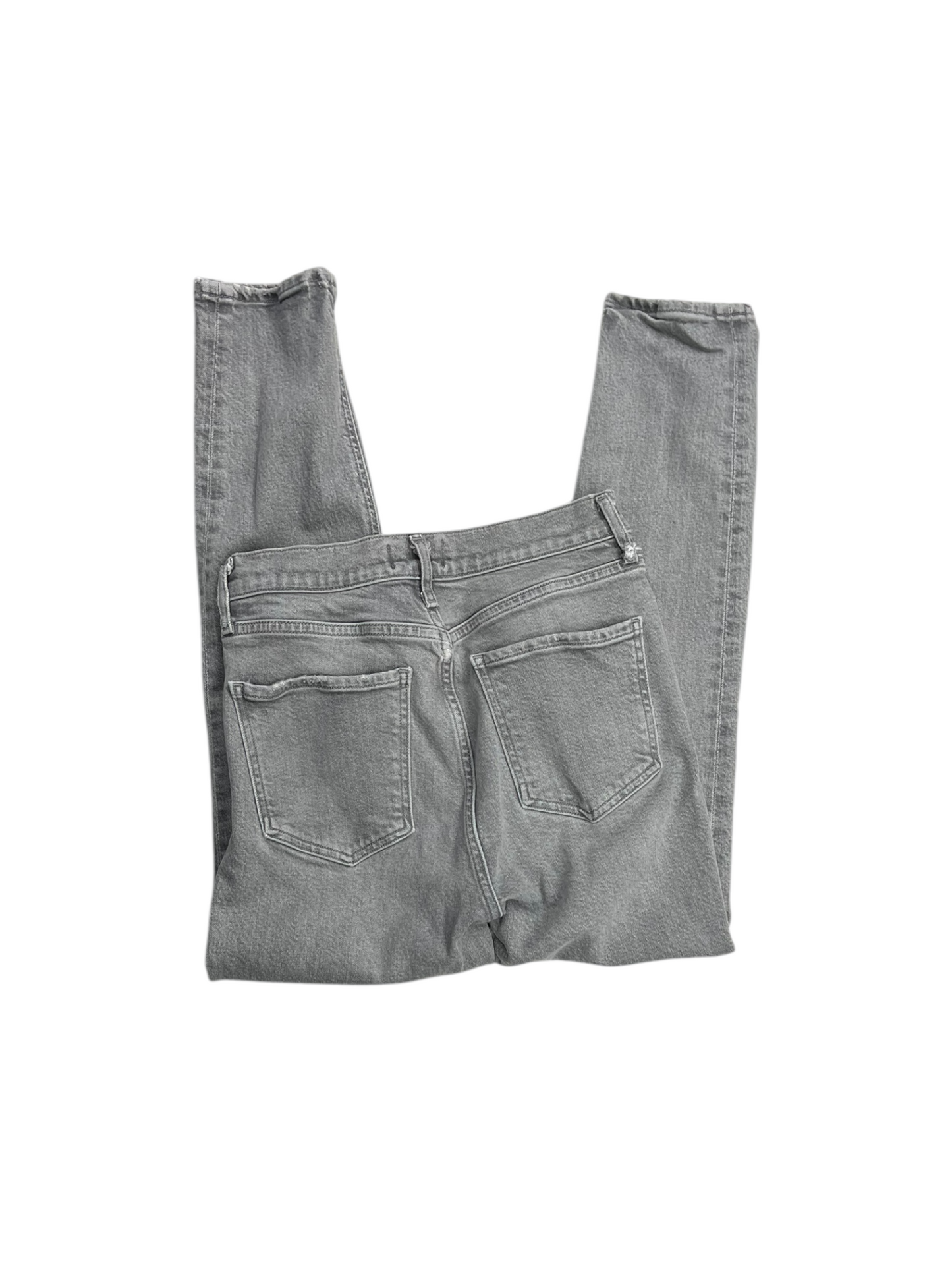 Jeans Cropped By Agolde In Grey, Size: 4