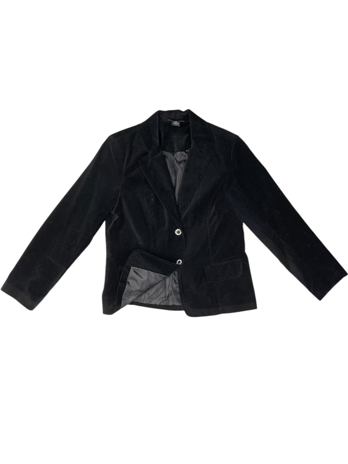 Blazer By Notations In Black, Size: M