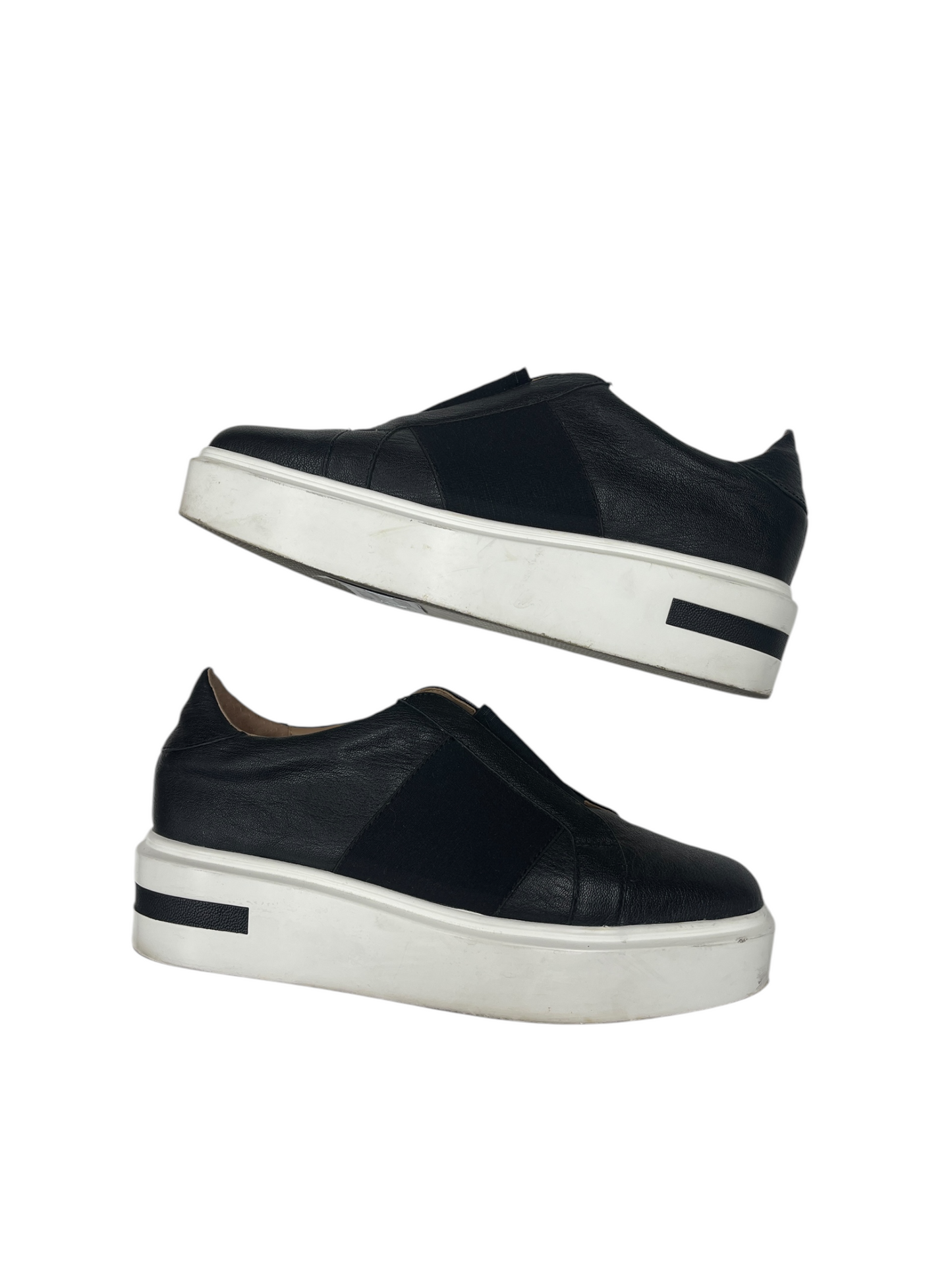 Shoes Sneakers By Linea Paolo In Black, Size: 8