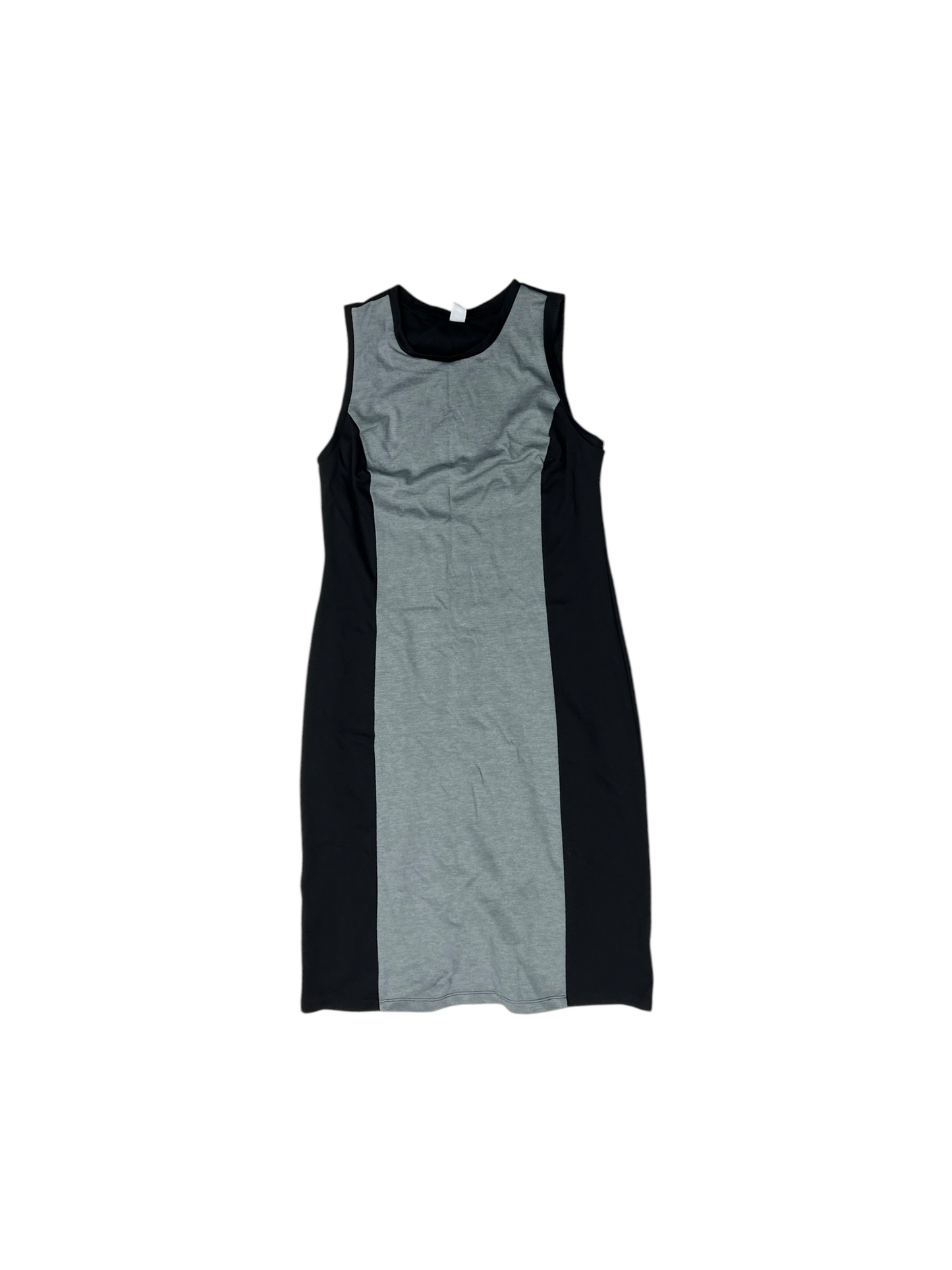 Dress Casual Midi By Old Navy In Black & Blue, Size: M