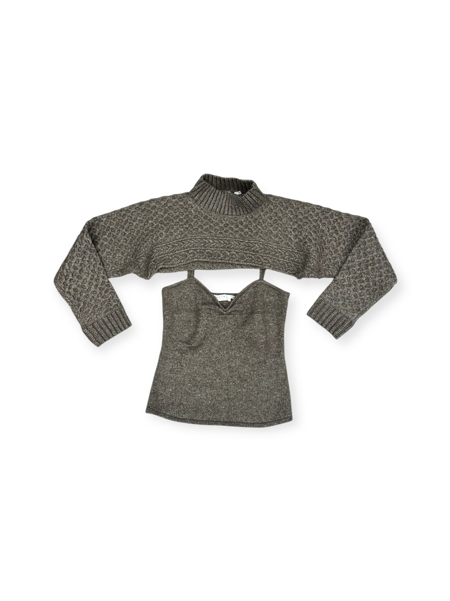 Sweater By Astr The Label In Brown, Size: M