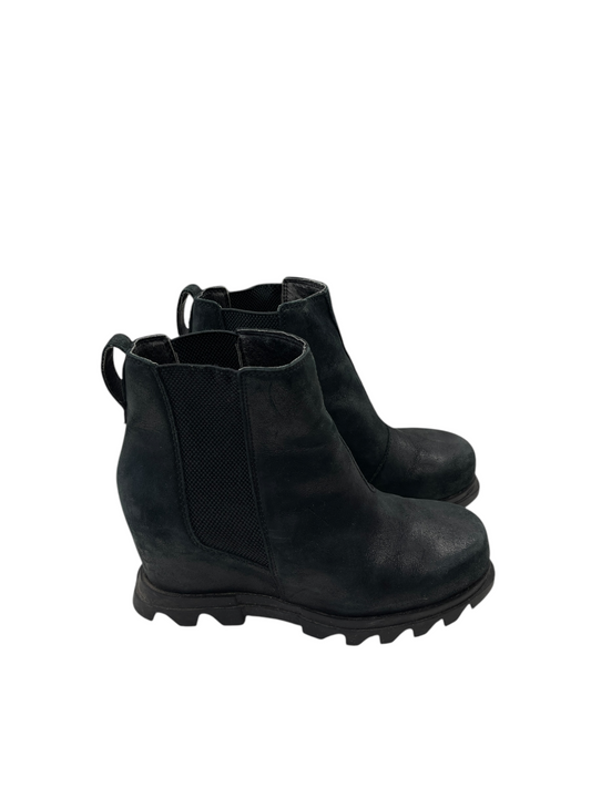 Boots Ankle Heels By Sorel In Black, Size: 6