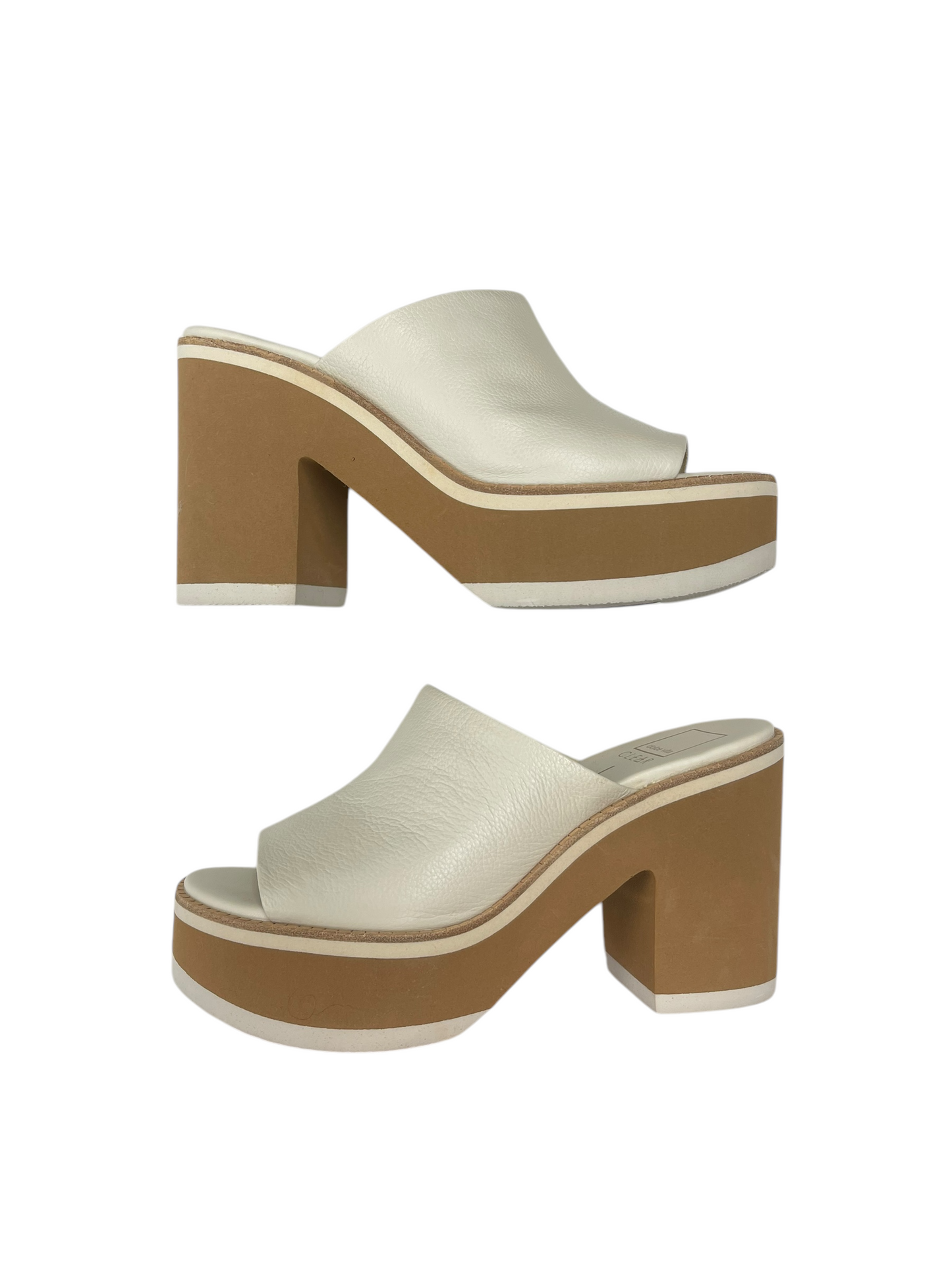 Shoes Heels Block By Dolce Vita In White, Size: 9