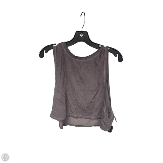 Athletic Tank Top By Lululemon In Grey, Size: 12