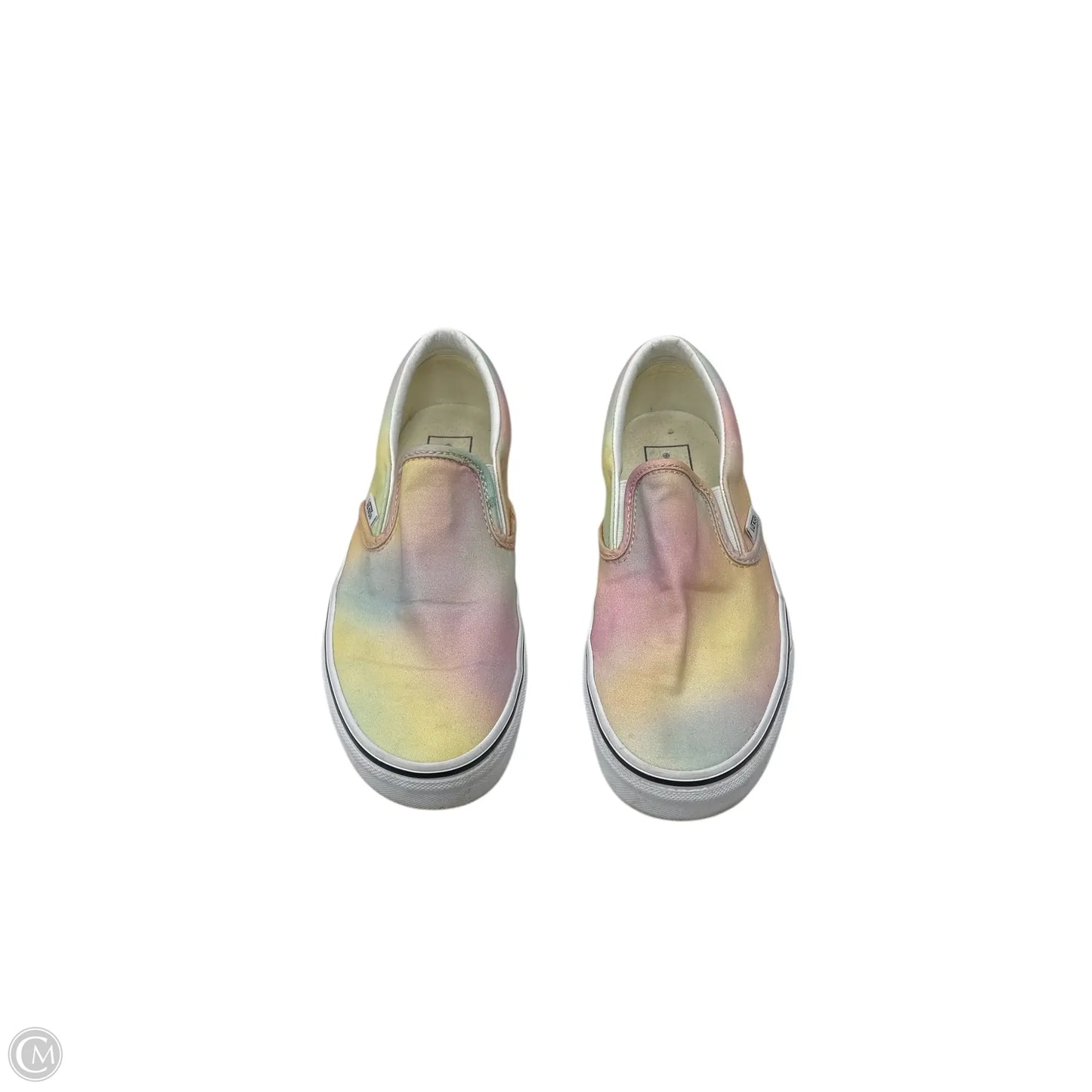 Shoes Flats By Vans In Tie Dye Print, Size: 7