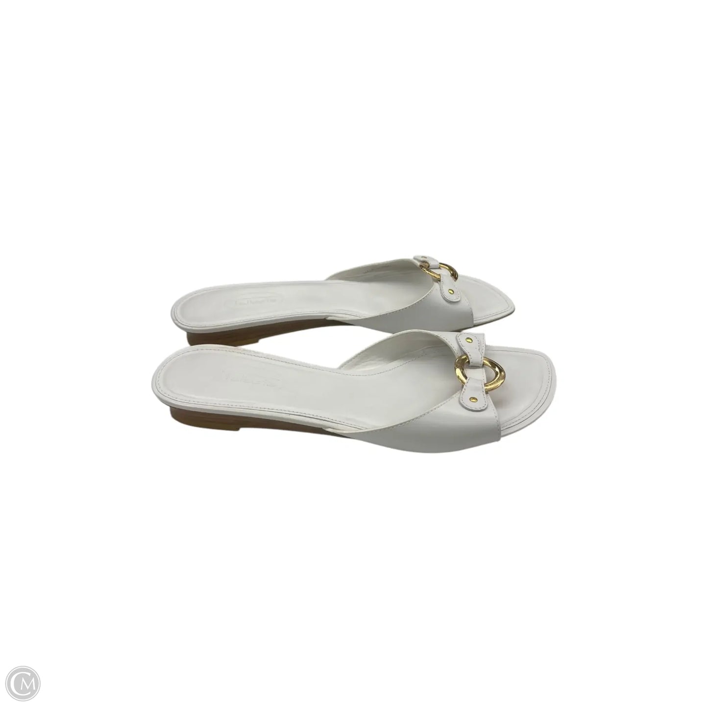 Sandals Flats By Talbots In White, Size: 8