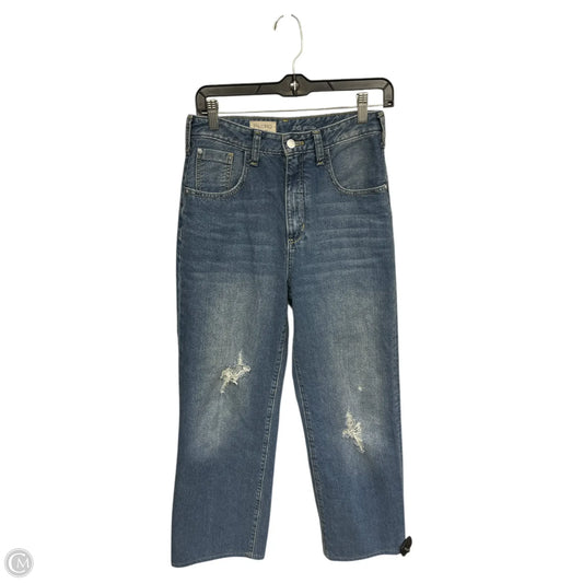 Jeans Straight By Pilcro In Blue Denim, Size: 26