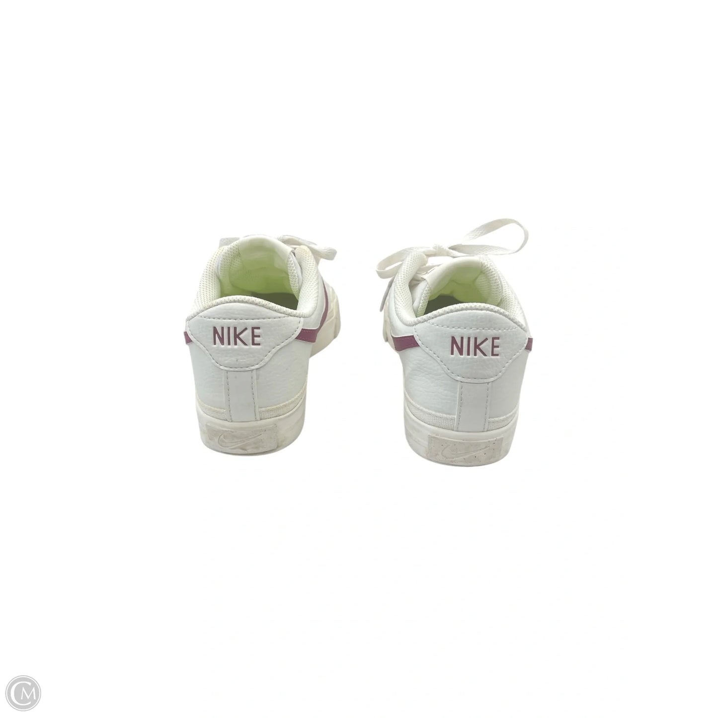 Shoes Athletic By Nike In White, Size: 7.5