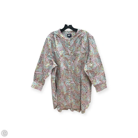 Top Long Sleeve By Lands End In Floral Print, Size: 2x