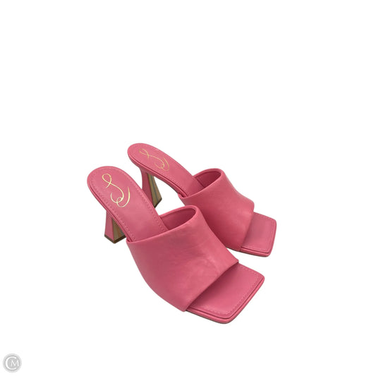 Shoes Heels Block By Sam Edelman In Pink, Size: 10