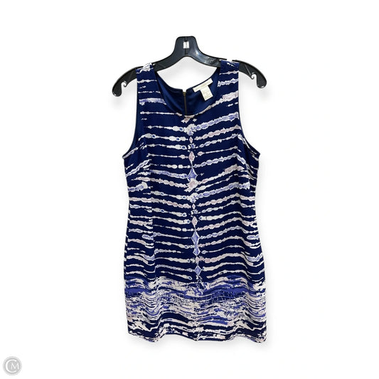 Dress Casual Midi By St Tropez In Blue Denim, Size: 8