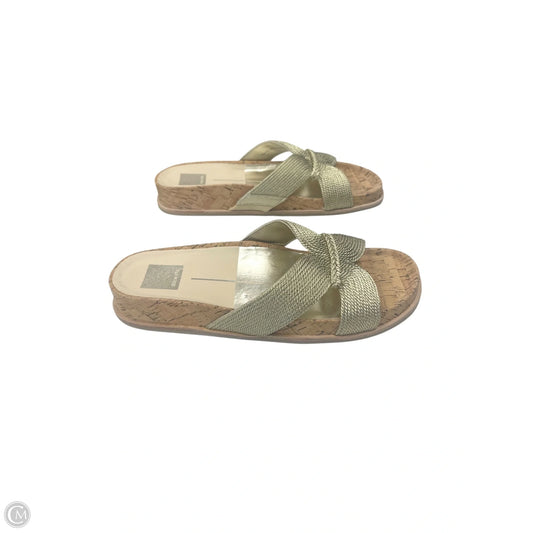 Sandals Flats By Dolce Vita In Gold, Size: 7.5