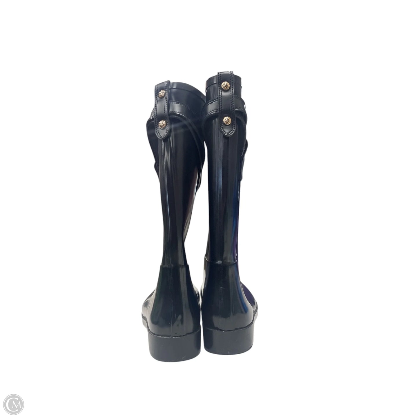 Boots Designer By Coach In Black, Size: 11