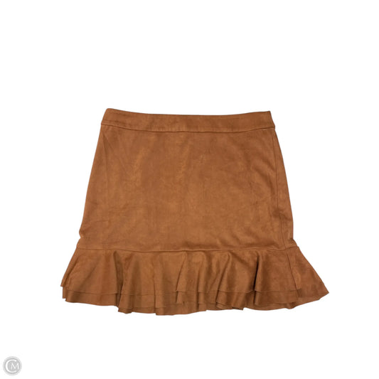 Skirt Mini & Short By Dress Forum In Orange, Size: M