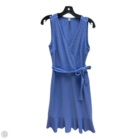 Dress Casual Midi By Perseption Concept In Blue, Size: S