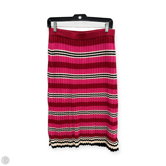 Skirt Maxi By Dolan Left Coast In Pink & Red, Size: M