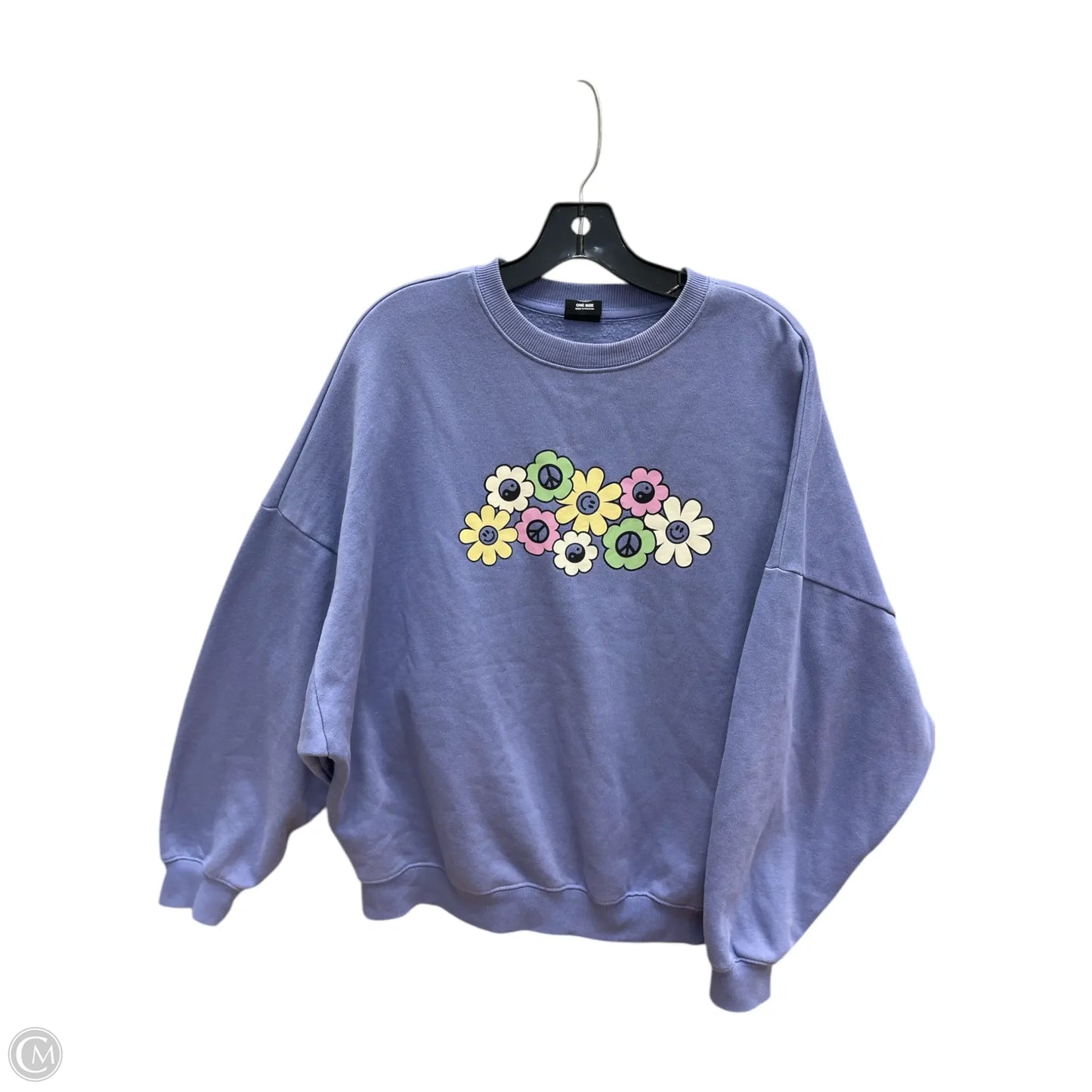 Sweater By Pacsun In Purple, Size: Osfm