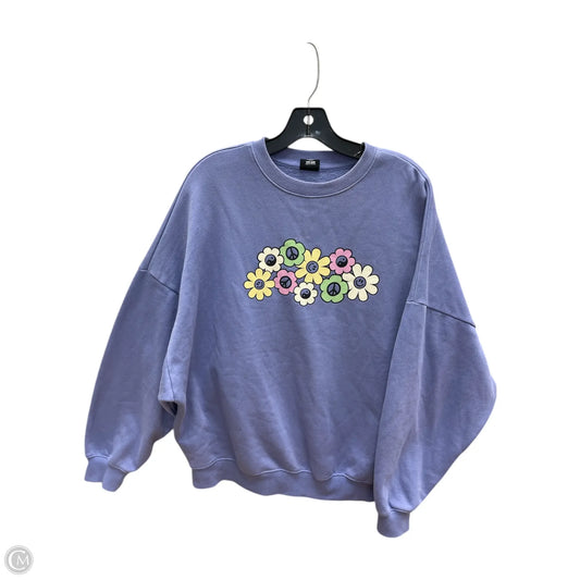 Sweater By Pacsun In Purple, Size: Osfm